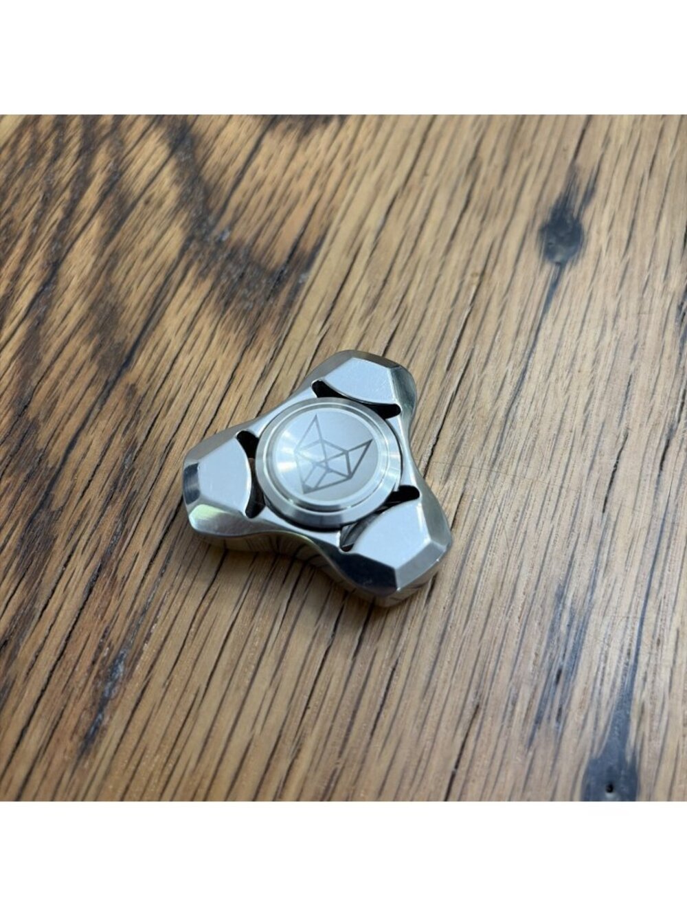 Fidget Hand Spinner Edc Toy Silent Bearing Metal Finger Gyro Relieve Stress Gift